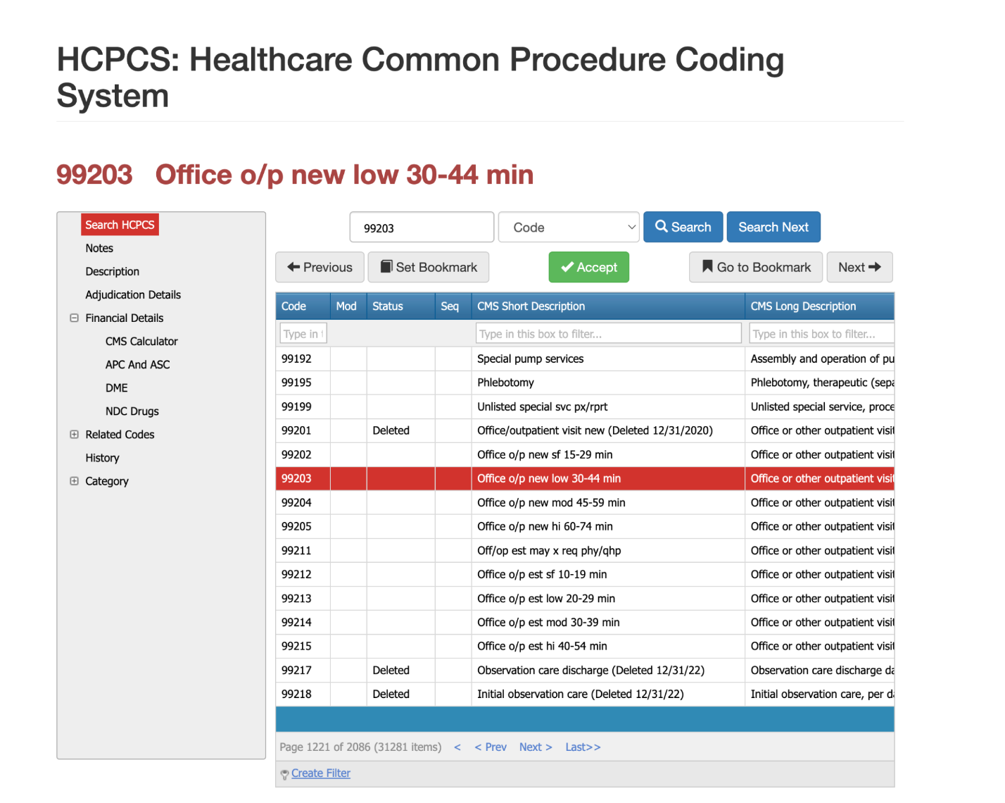 CPT Code 99203, New Patient Consult Codes vs Established Patients