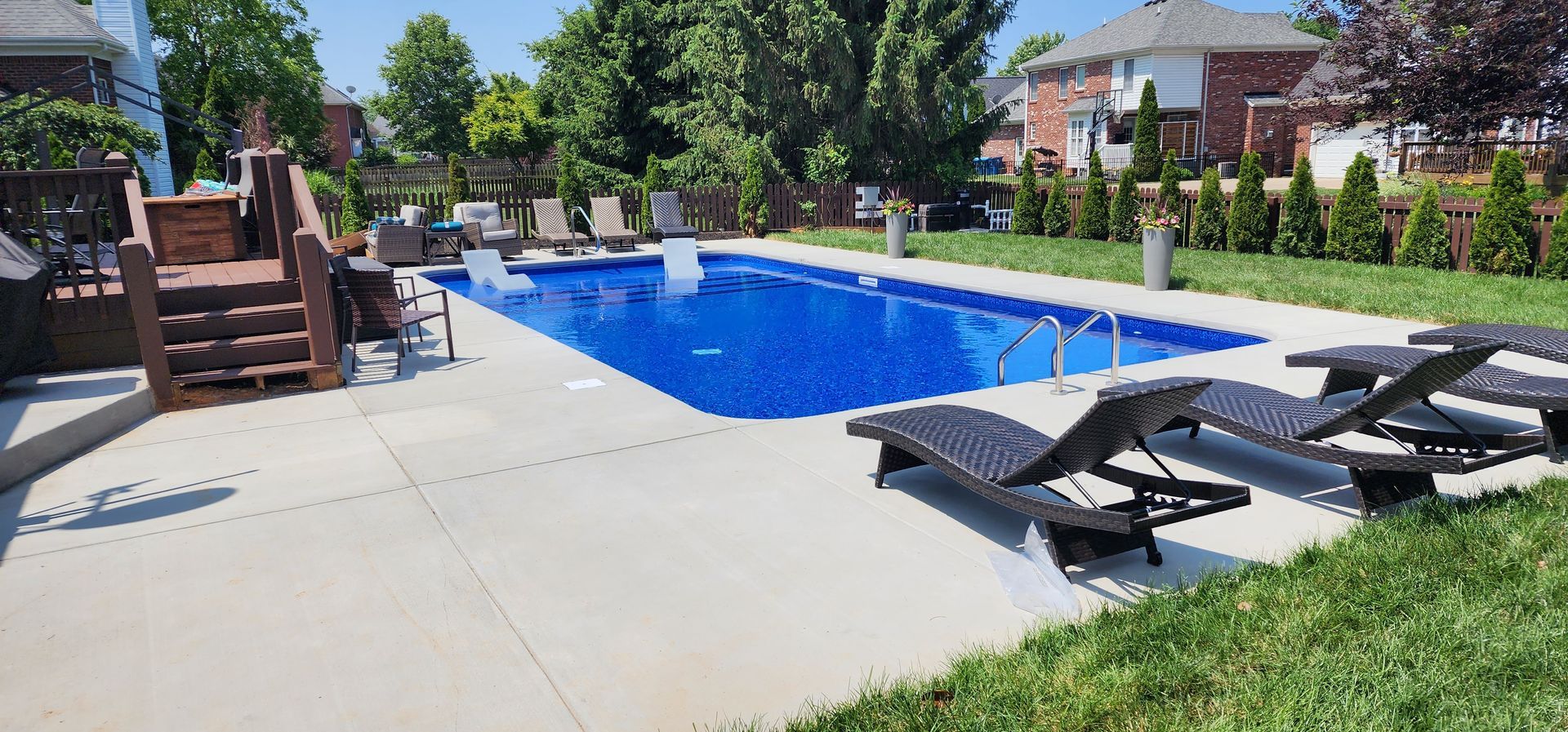 Pool renovation in Louisville