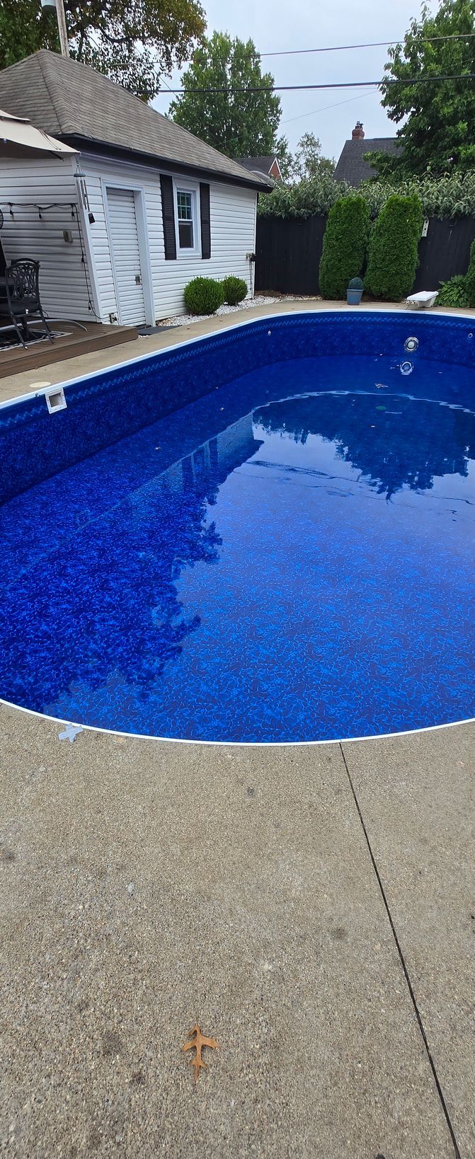 Commercial pool renovation after