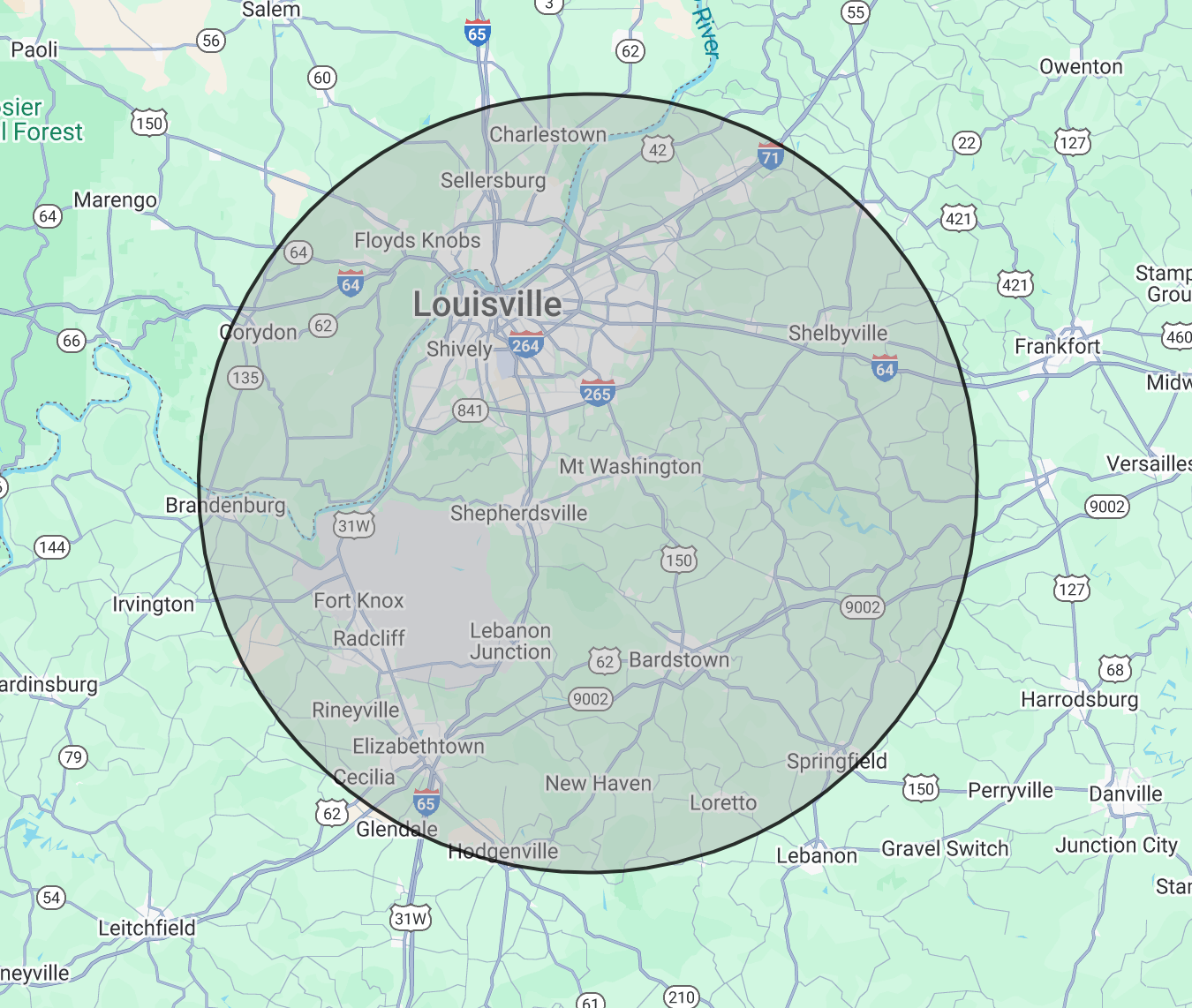 Aqua Sales & Services - our service areas