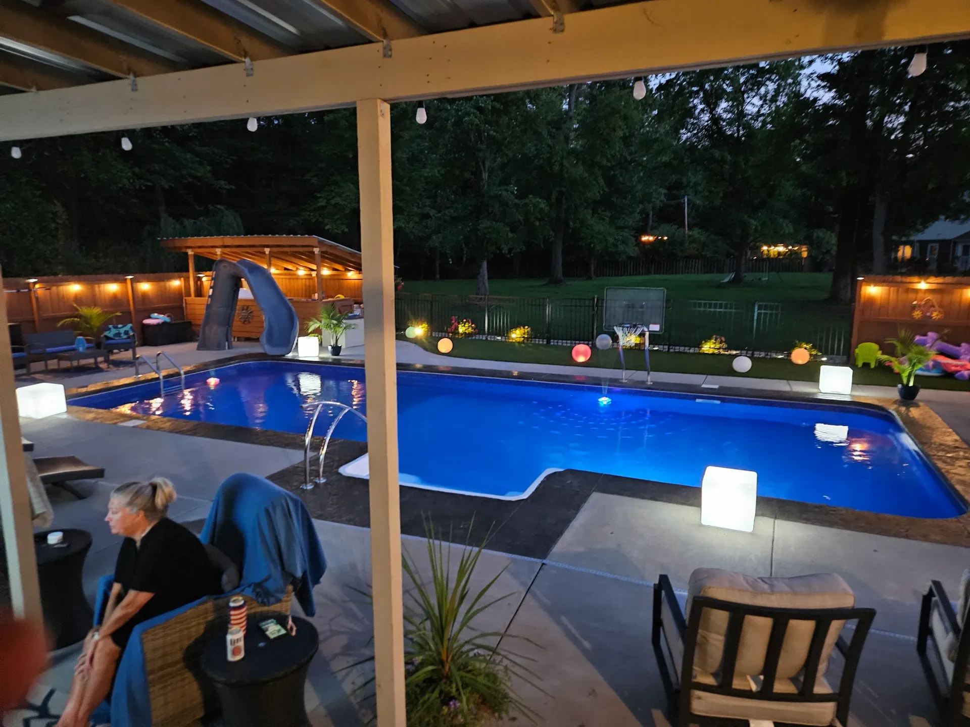 New pool installation