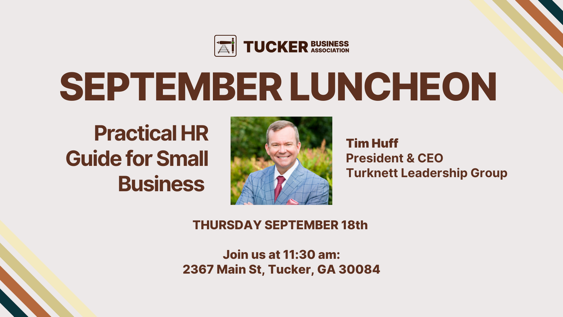Join the TBA Luncheon!