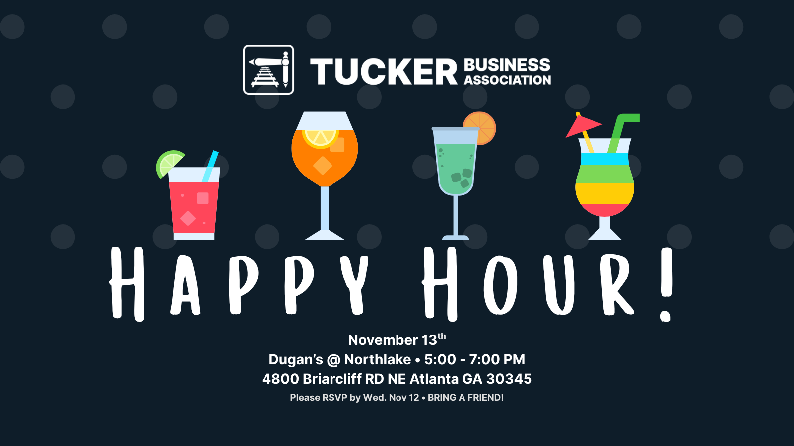 Join the TBA Happy Hour!