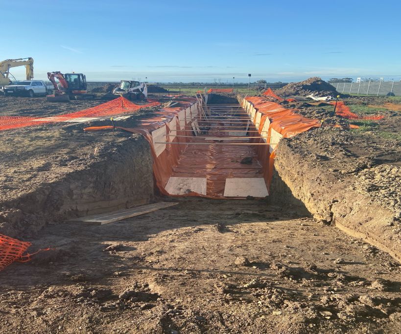 Construction Site In Progress  — Concrete Pumping in Berrimah, NT