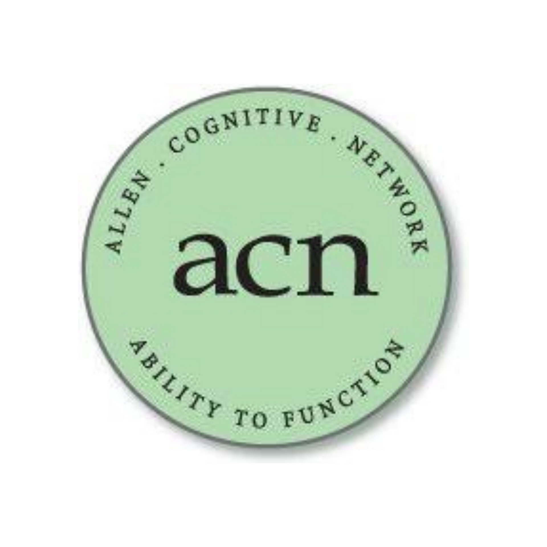 The logo for allen cognitive network ability to function