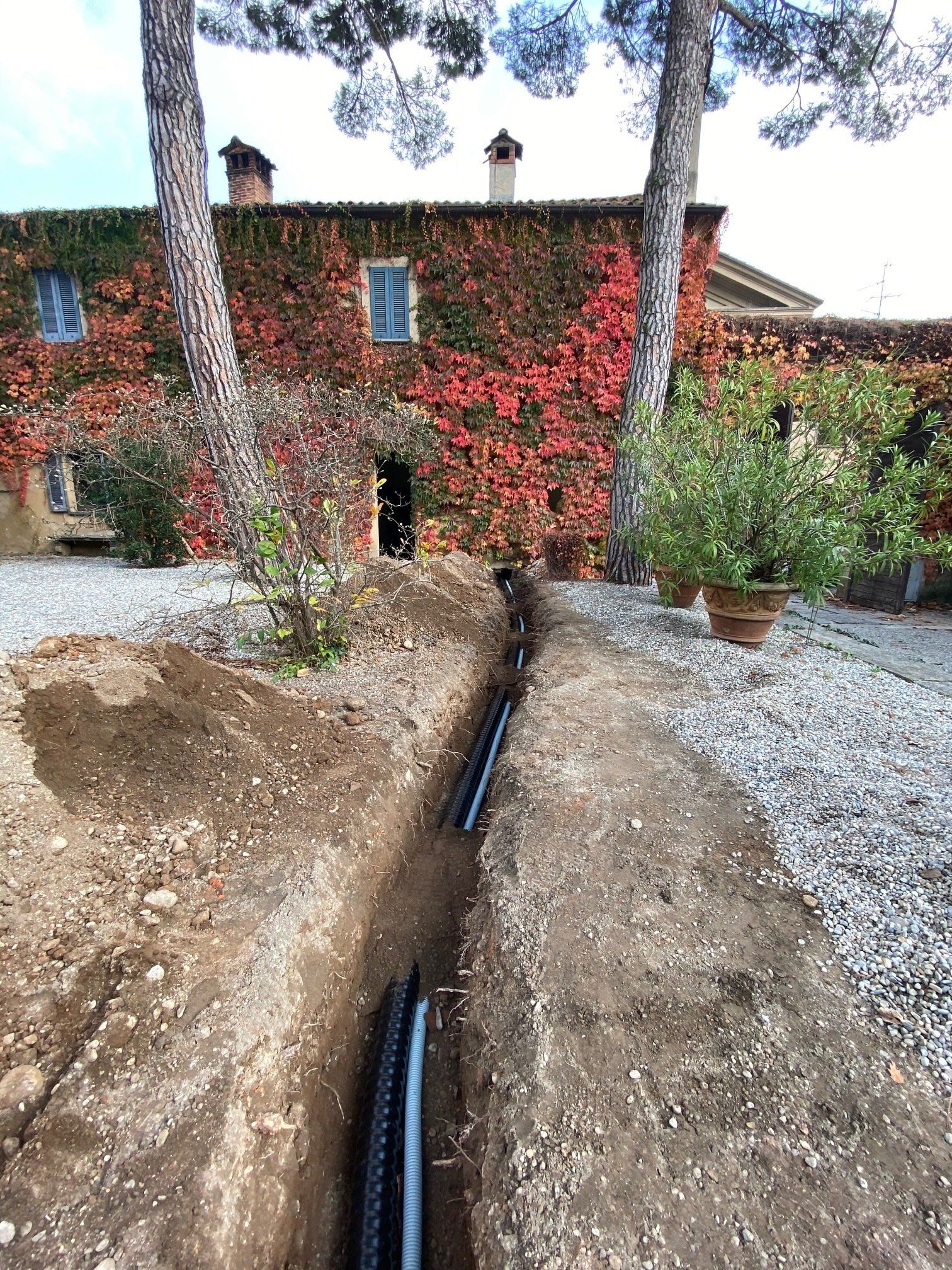 scavi e pavimentazioni