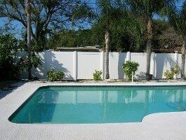 White Privacy Fence, Fence Contractors in St. Petersburg, FL