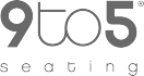 A logo for a company called 9 to 5 seating.