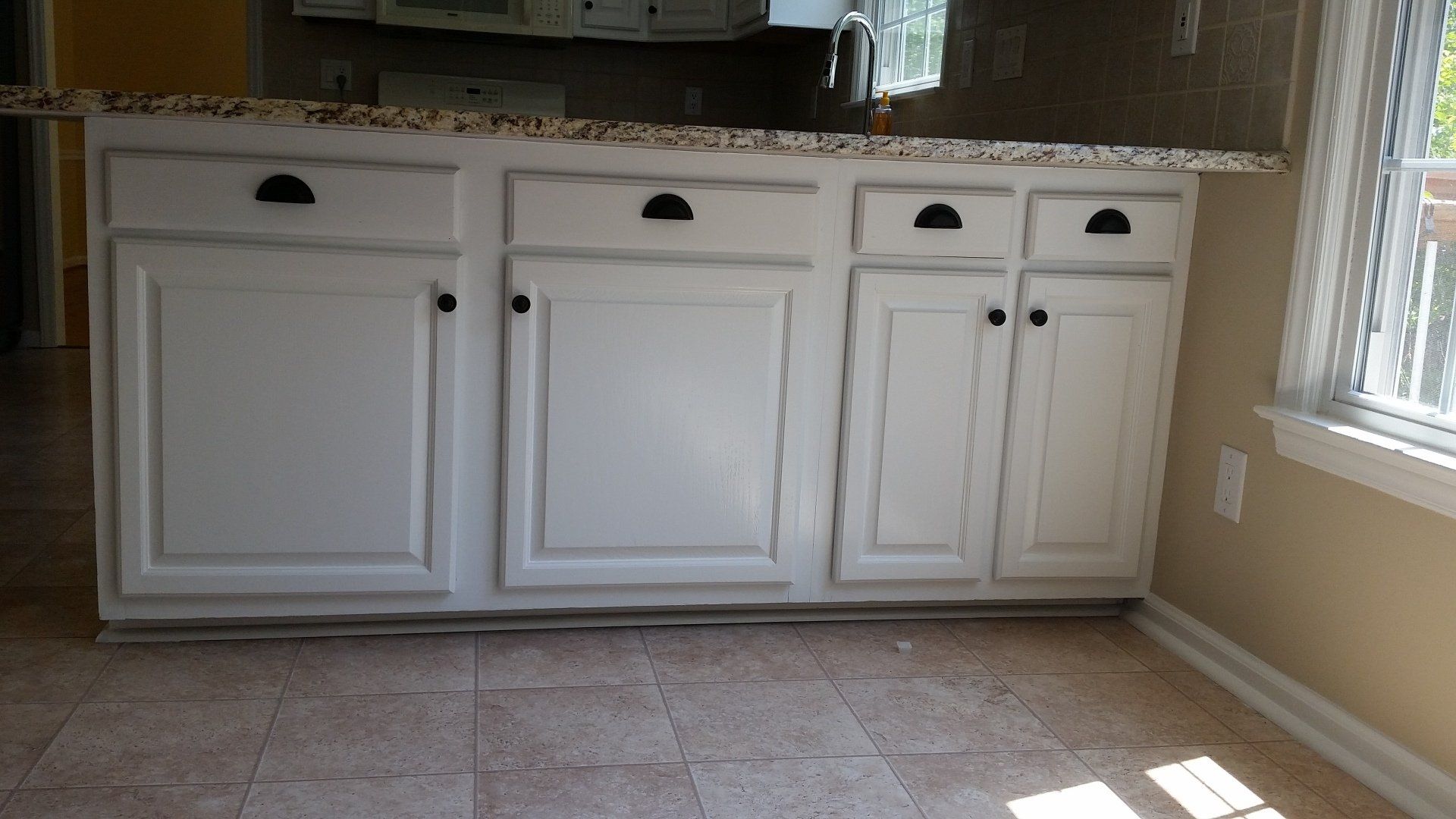 after cabinets