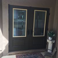 Fiberglass Hurricane door 