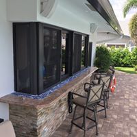 Hurricane windows on bar passthrough