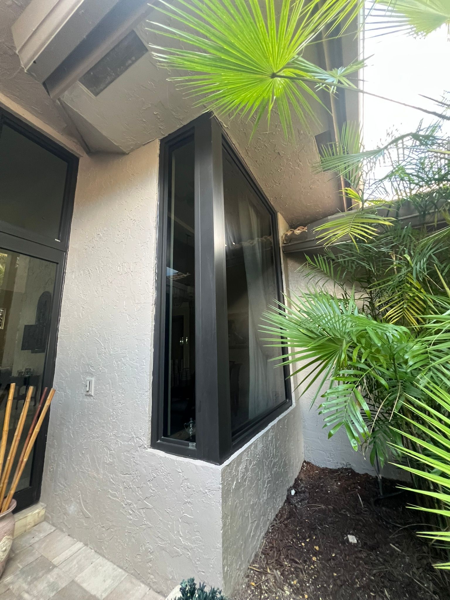 Bronze Hurricane window