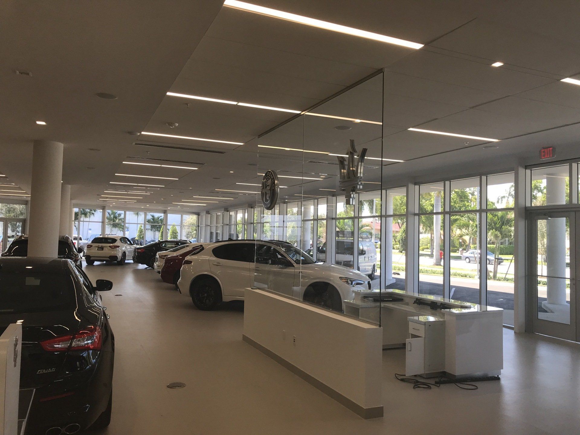 Ft Lauderdale, FL Ferrari dealership. Commercial