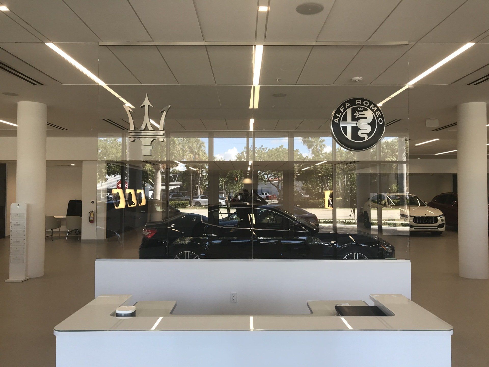 Ft Lauderdale, FL Ferrari dealership. Commercial