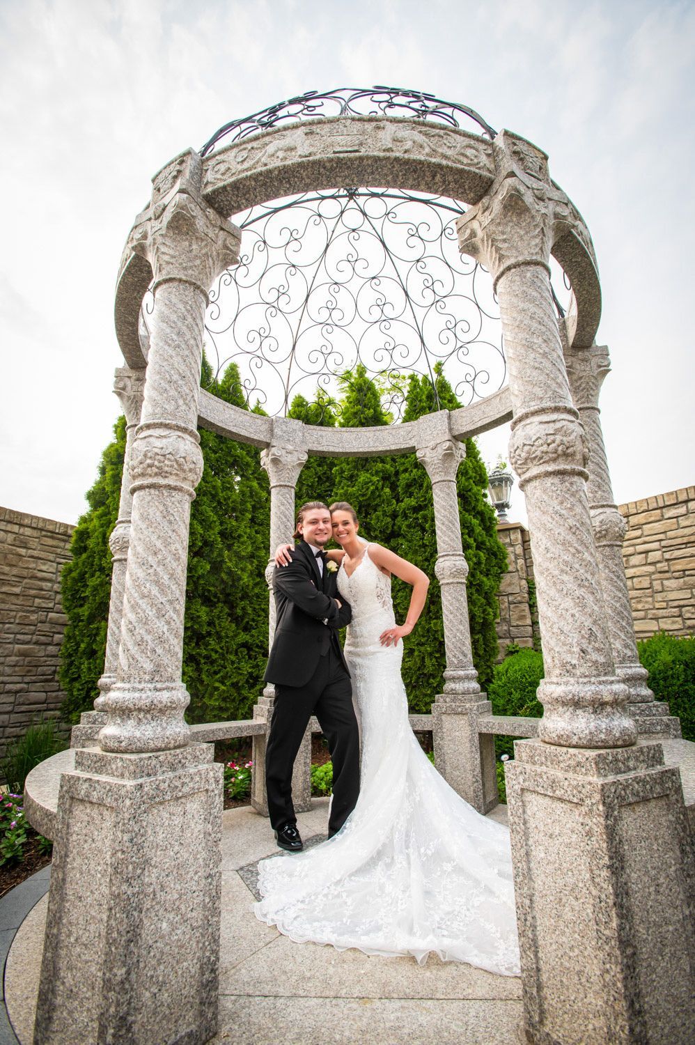 Couple in Gazebo
