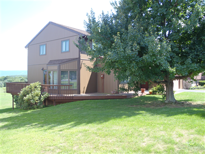 Side few or residential home with new siding in State College, PA