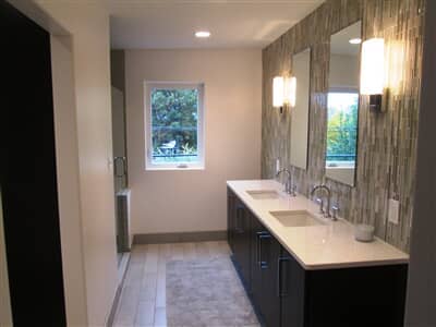 Elegant Bathroom —  Home Improvement Contractors in State College, PA