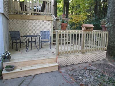 Custom Tier Deck —  Home Improvement Contractors in State College, PA