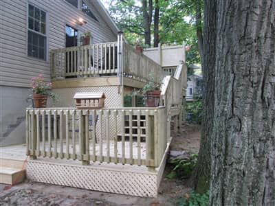 Tier Deck Addition —  Home Improvement Contractors in State College, PA