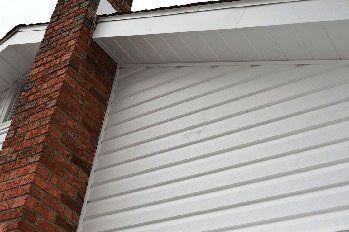 White Vinyl Siding Soffit Fascia State Coll — Commercial Builders in State College, PA