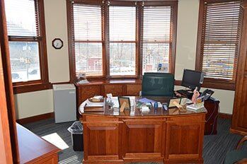 GLH Room With Brown Table — Commercial Builders in State College, PA