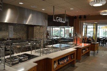 Kitchen Grill Area — Commercial Builders in State College, PA