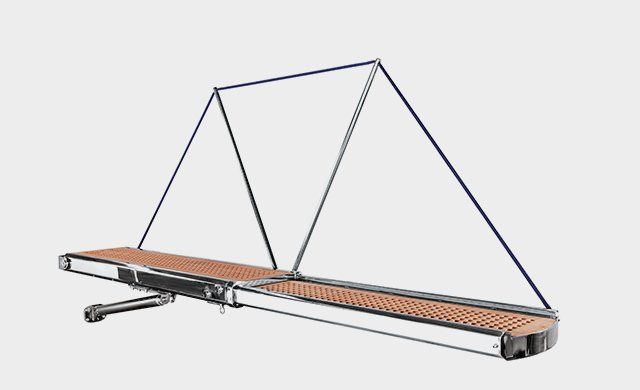 Onyx Telescopic Outdoor Gangway with railing