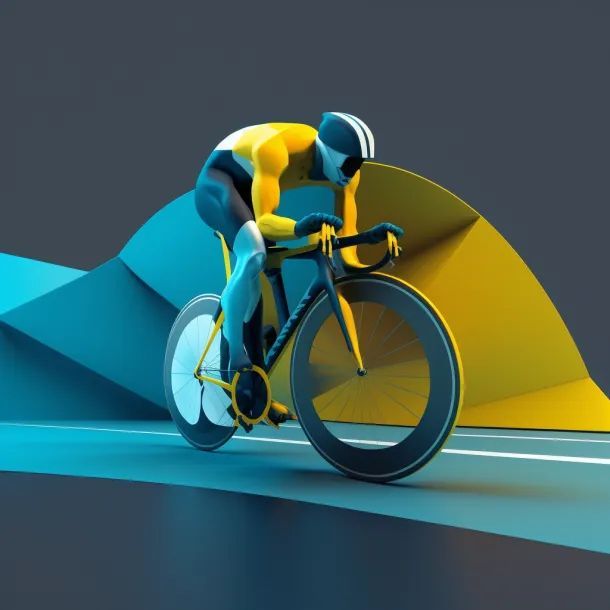 Velodrome Racing Cyclist - Sprinting towards the finish line, representing our Sprint-based contracting approach.
