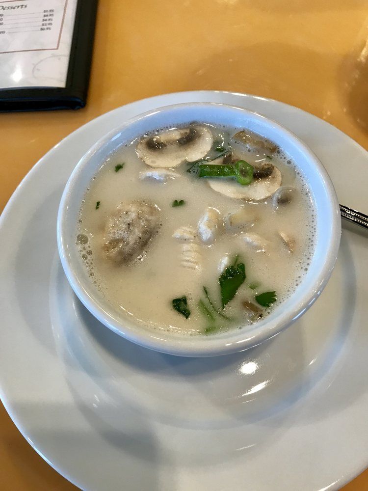 Delicious Thai Food — Tom Kah Gai ( Coconut milk soup ) in Murfreesboro, TN
