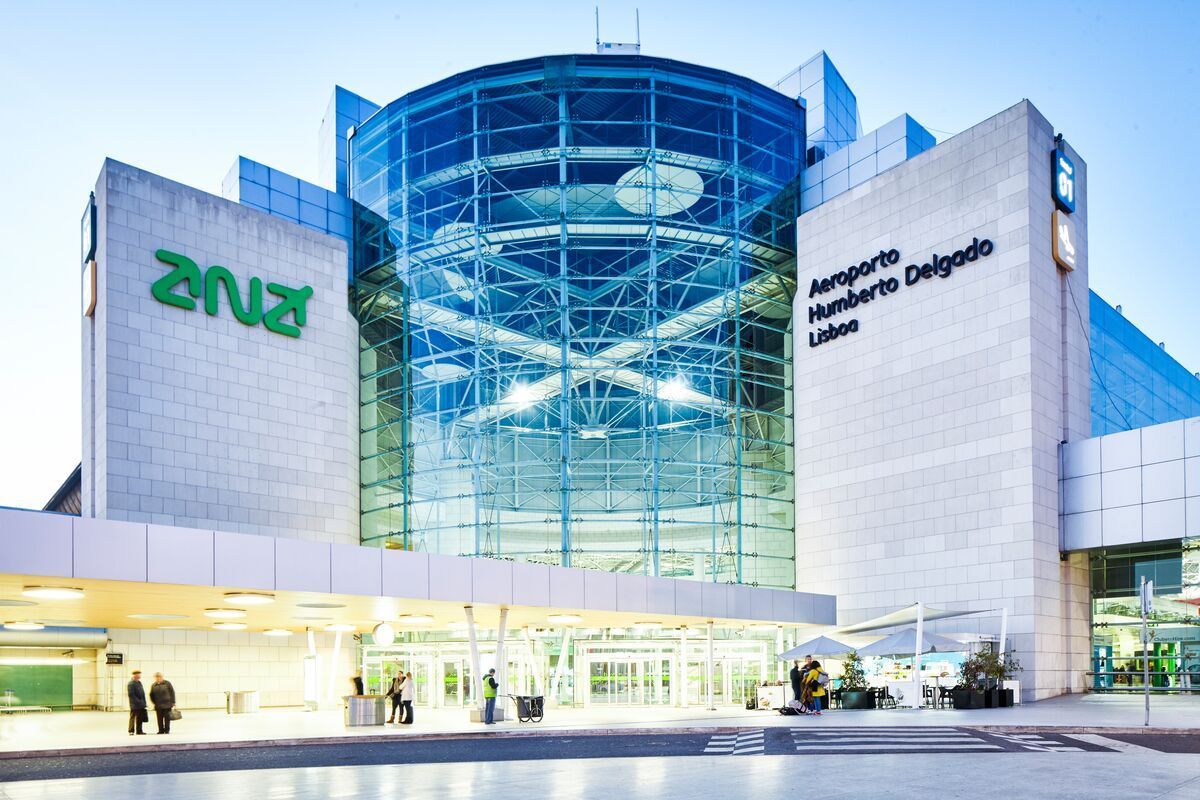 Lisbon Airport (LIS) terminal building, a primary hub for our private transfers and crew assistance services across Portugal.