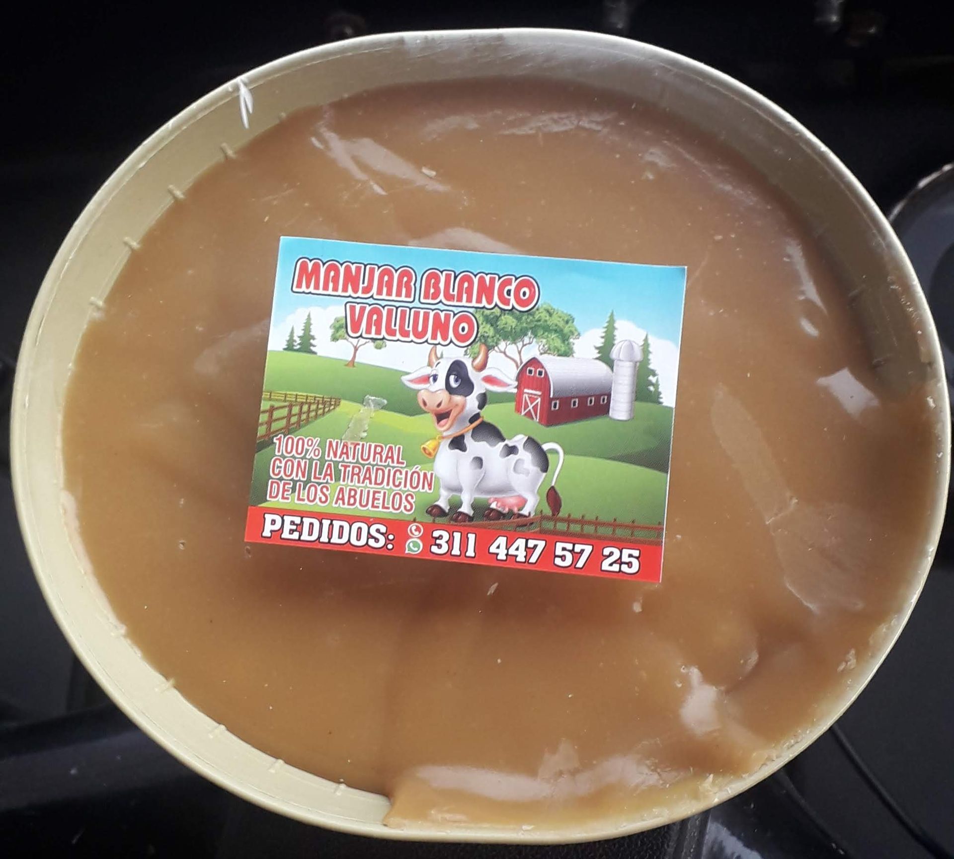 Manjar blanco artesanal