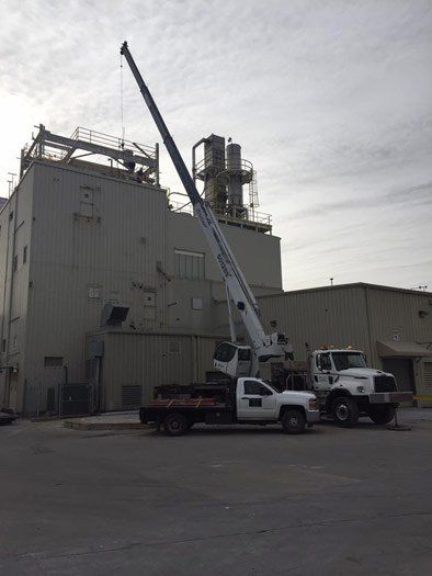 White Truck Crane — Kansas City, MO — Prestige Crane Service
