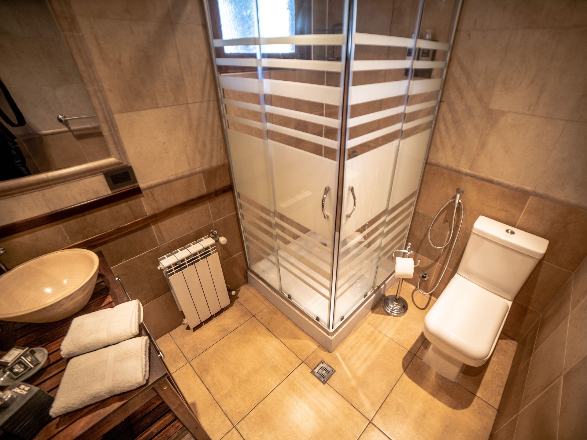Cabañas con baño privado