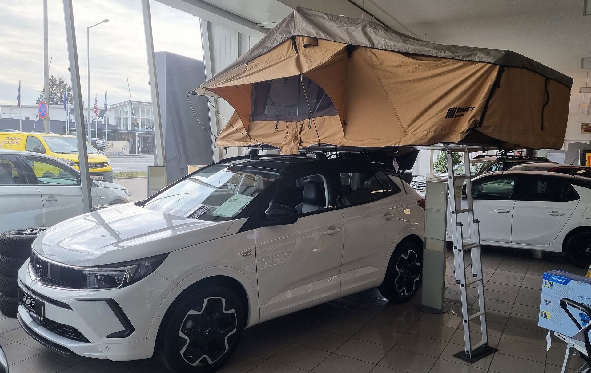 Dachzelt horntools Desert 1