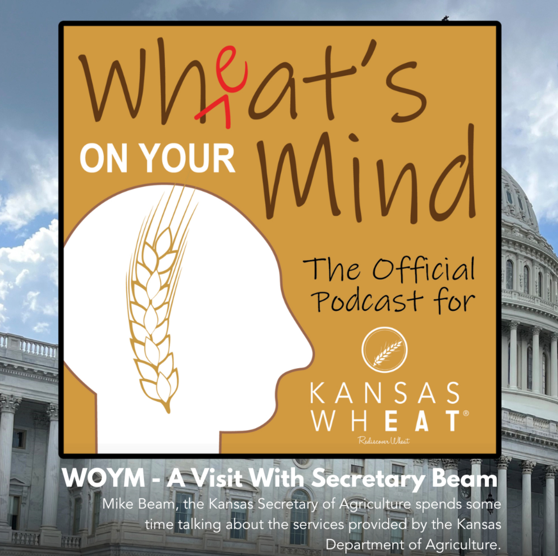 Wheat 's on your mind is the official podcast for Kansas wheat
podcast for kansas wheat agriculture