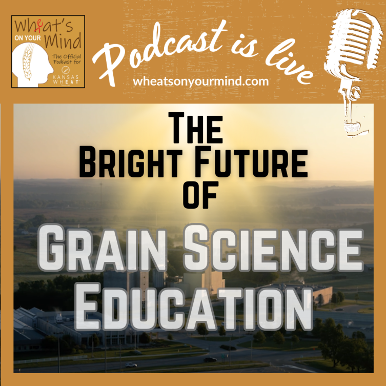 A podcast is live about the bright future of grain science education
podcast for kansas wheat agriculture