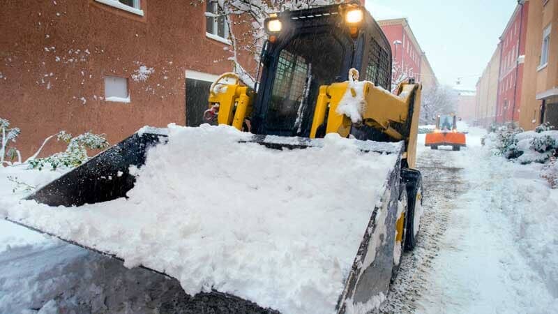 Snow plow for road cleaning — Snow removal in Denver, CO