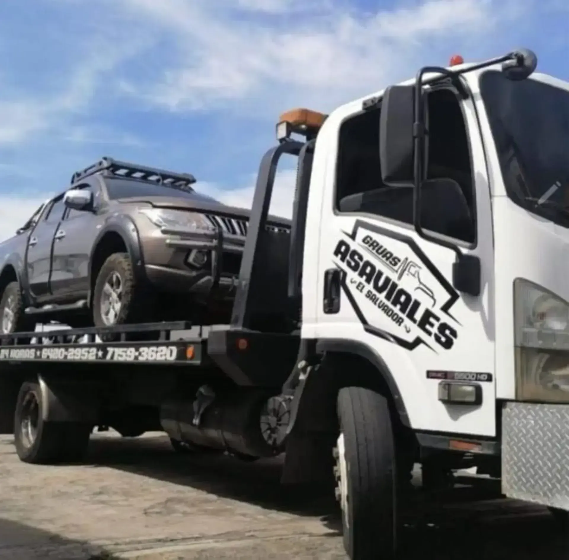 Servicio de gruas San Salvador