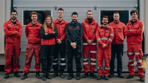 scaffolding hartlepool team photo