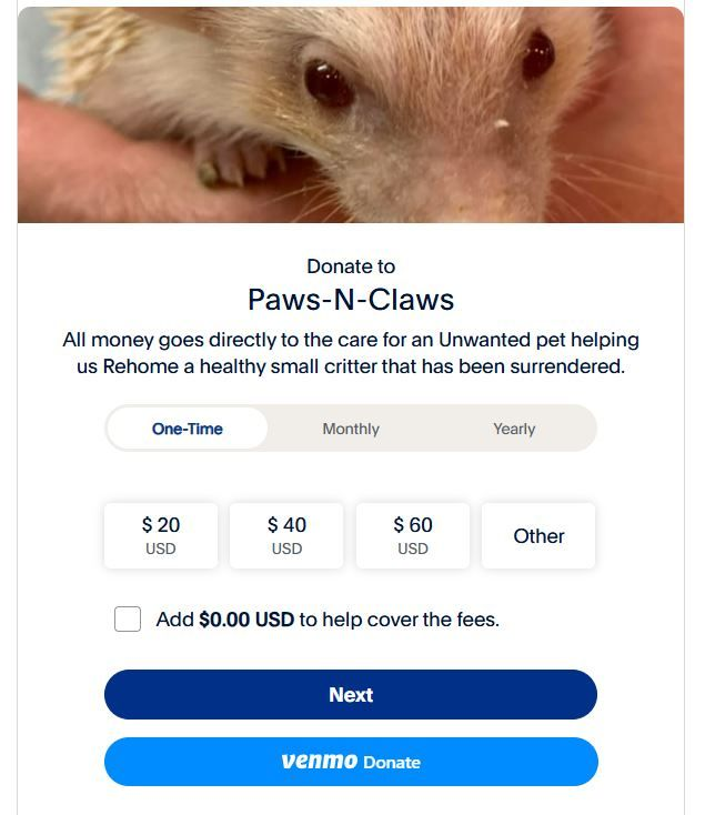 Donate-Dumped pet-Rehab-Rehome