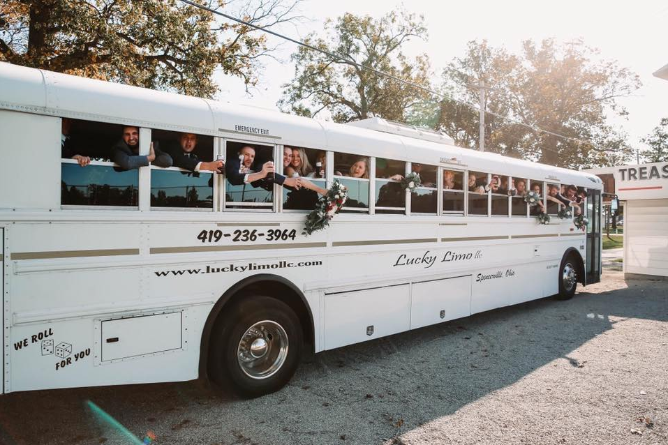 44 Passenger Party Bus — Spencerville, OH — Lucky Limo