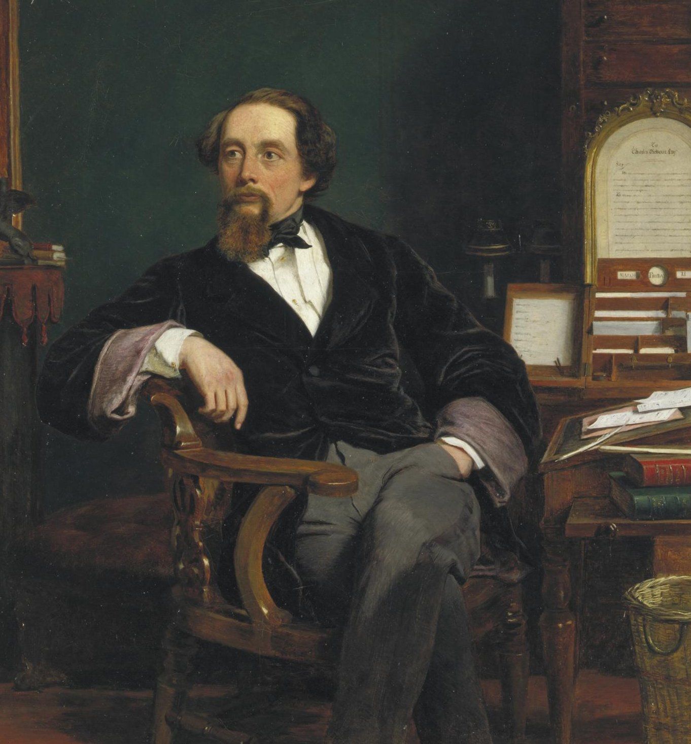 Charles Dickens, by W.P. Frith, 1859 (V&A collection)