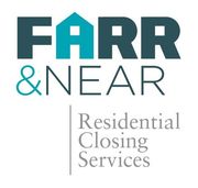 The logo for farr & near residential closing services