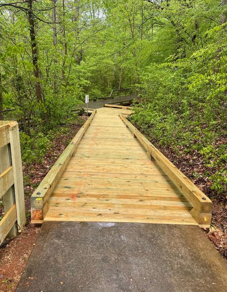 Wood Walkway