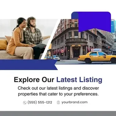 A man and woman are sitting on a couch in front of a building.