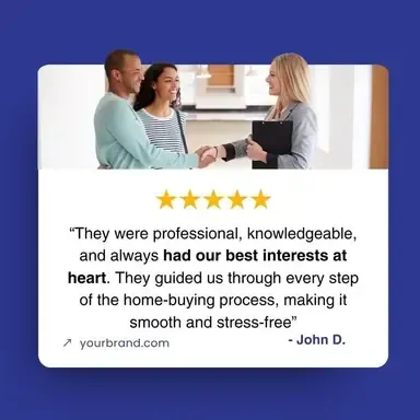 They were professional knowledgeable and always had our best interests at heart