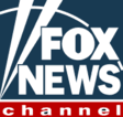 The fox news channel logo is on a blue background.