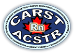 Le logo de l'association canadienne des scientifiques et technologues du radon