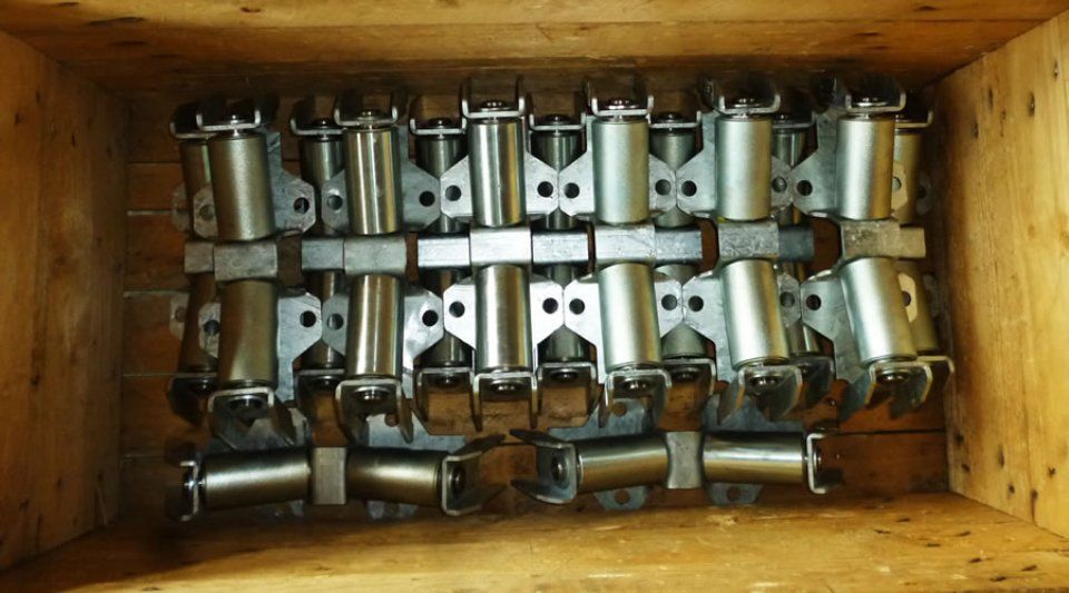 Supporti a rullo brevettati