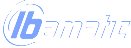 Stylized blue “16” logo with italic “ama2” text on a white background